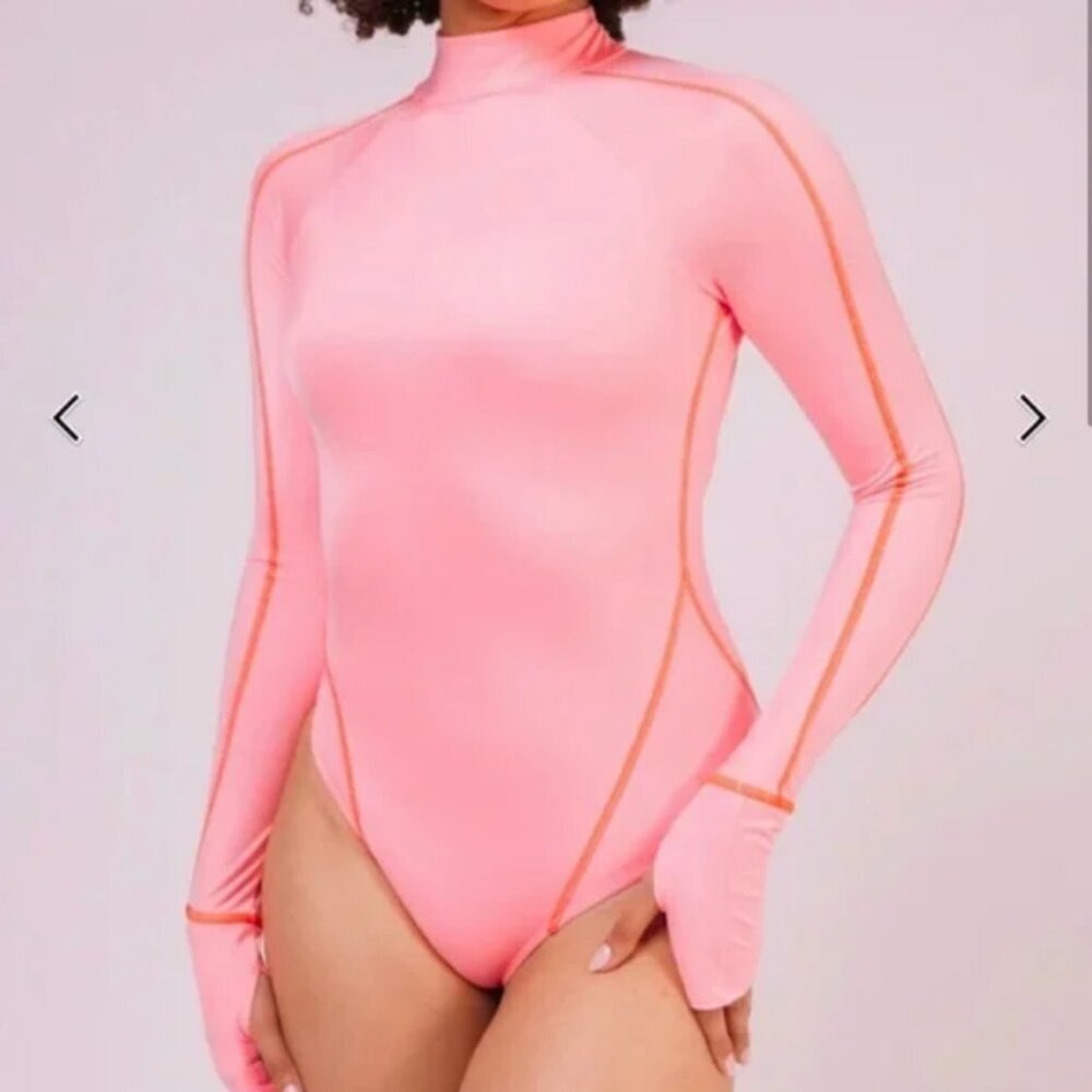 We are HAH Gloves Off 1 Piece Bodysuit Bathing Suit